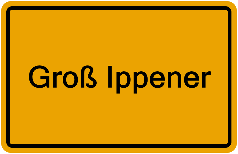Handelsregisterauszug Groß Ippener